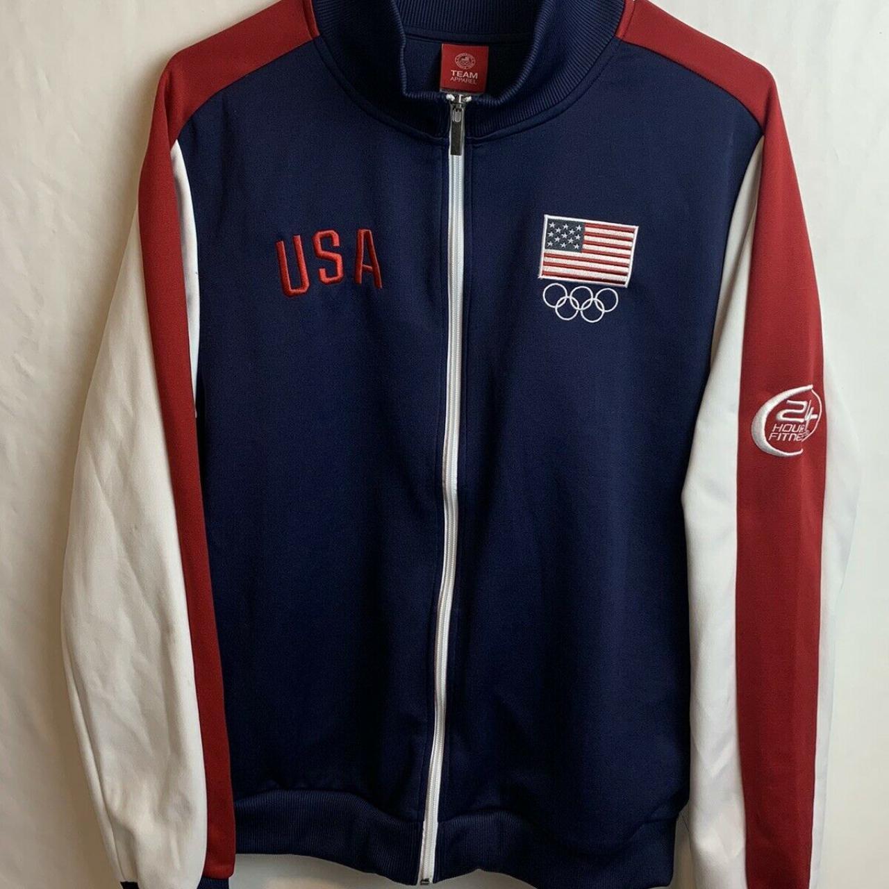 Team Apparel USA Olympic Rings Flag 24 Hour Fitness... - Depop