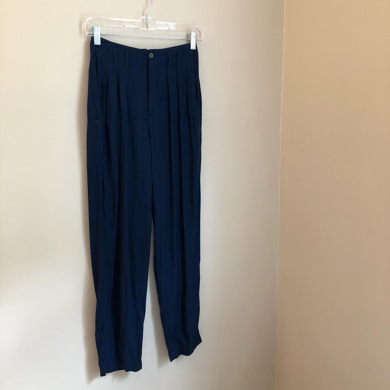Gap Women's Blue Trousers | Depop