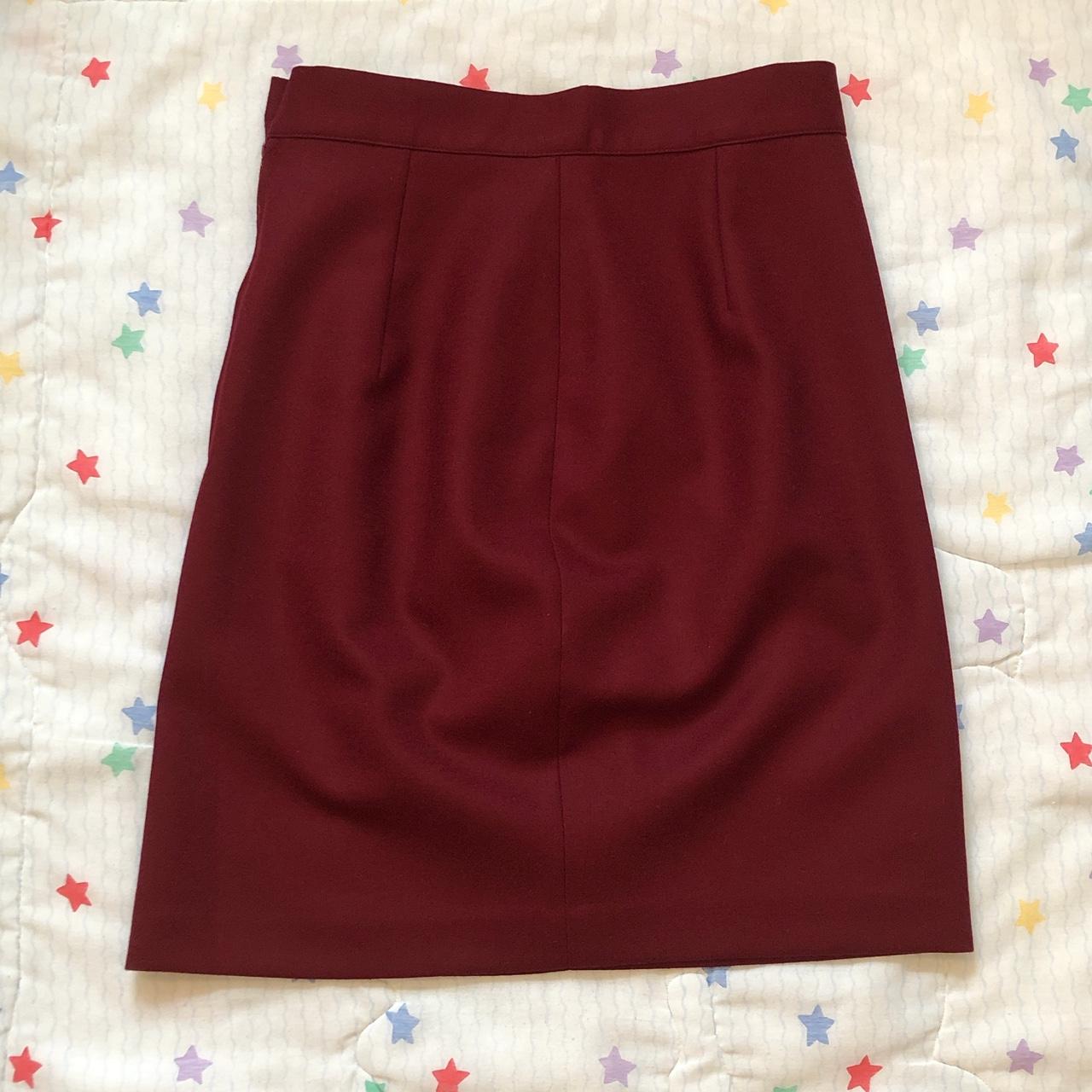 Vintage Lined Wool Pencil Skirt ⭐️ from United... - Depop