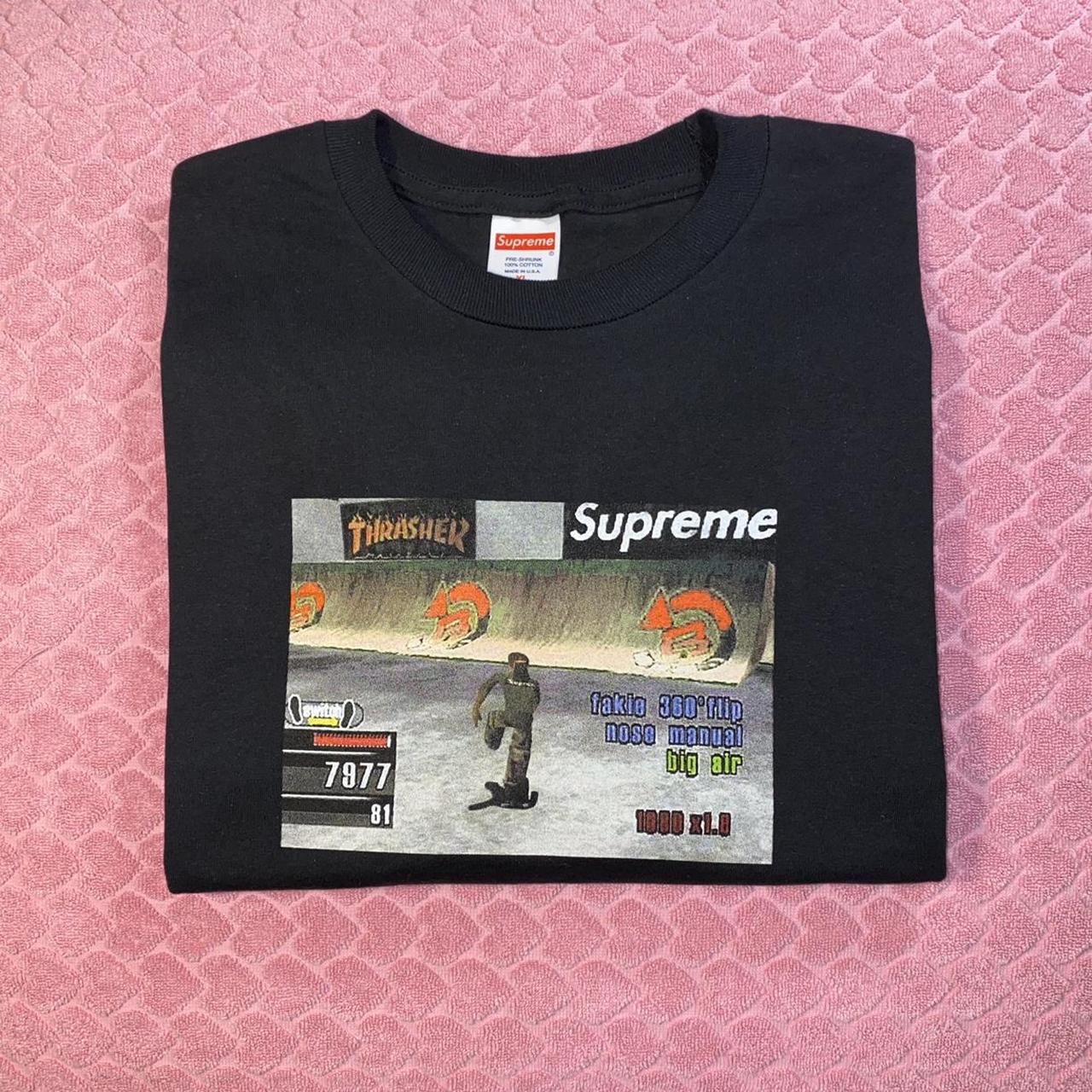 thrasher game tee