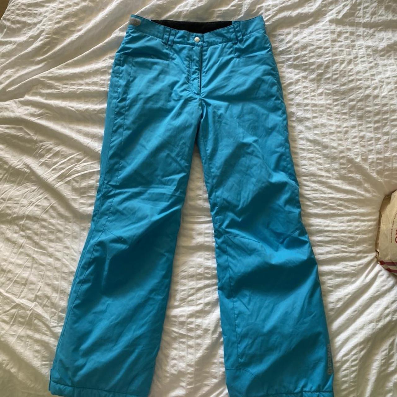 COLMAR sky blue 16Y, 172cm ski pants. Only worn a... - Depop