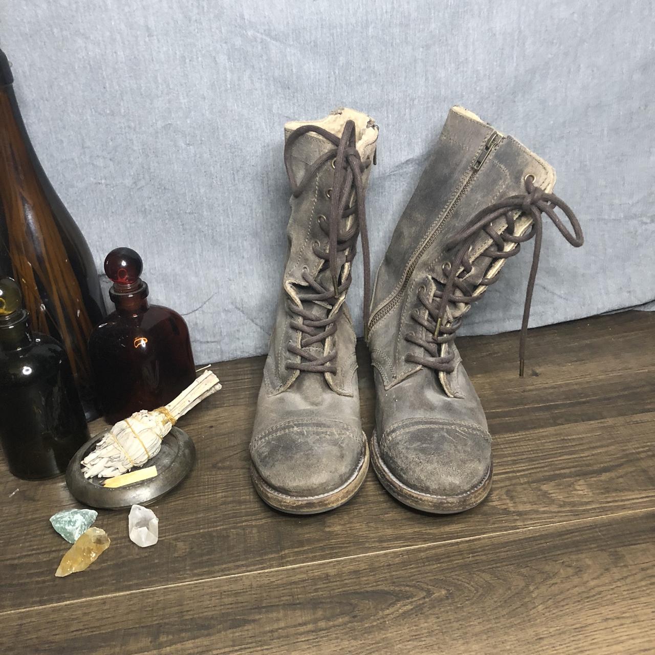 Allsaints military outlet boots