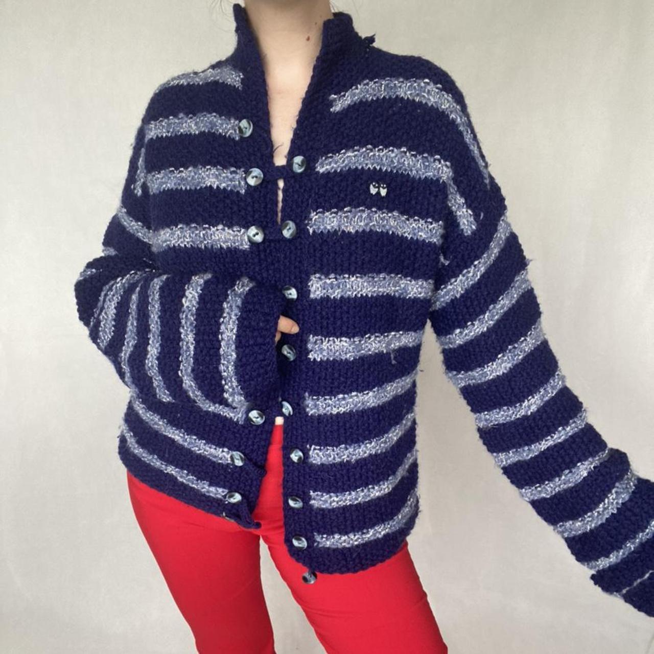 Second female 2024 palm knit cardigan