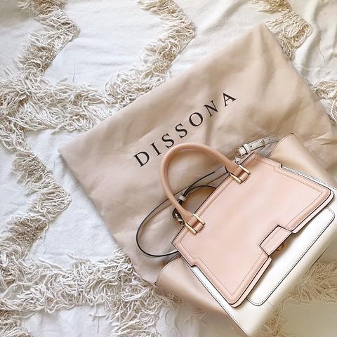 DISSONA ITALY LEATHER BAG  TWO WAY, Luxury, Bags & Wallets on