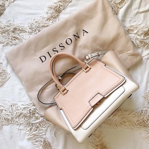 Dissona Pink Leather Bag