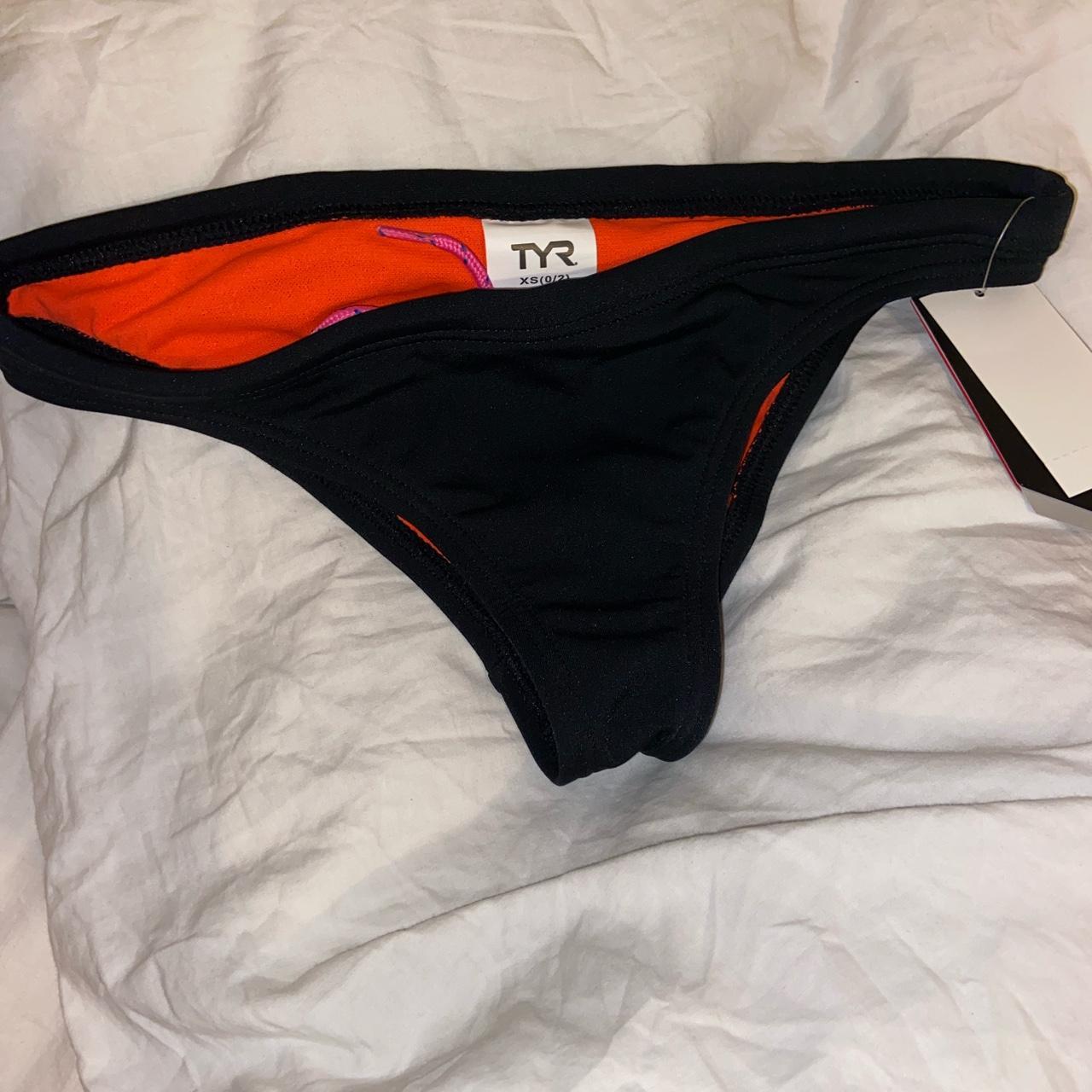 TYR XS Mini black bikini bottoms, perfect for... - Depop