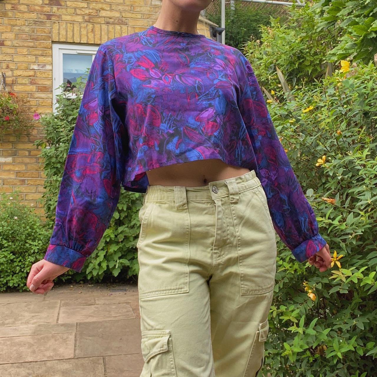 Beyond Retro Vintage / reworked shirt or blouse... Depop