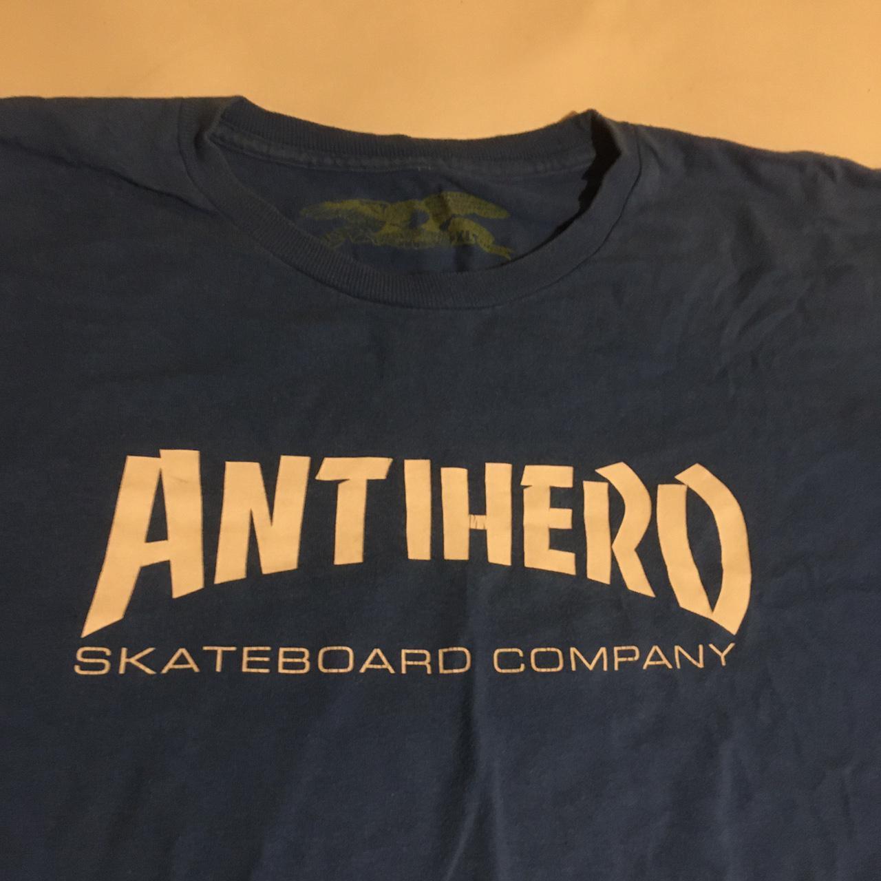 Anti hero thrasher magazine font t shirt size XL in... - Depop