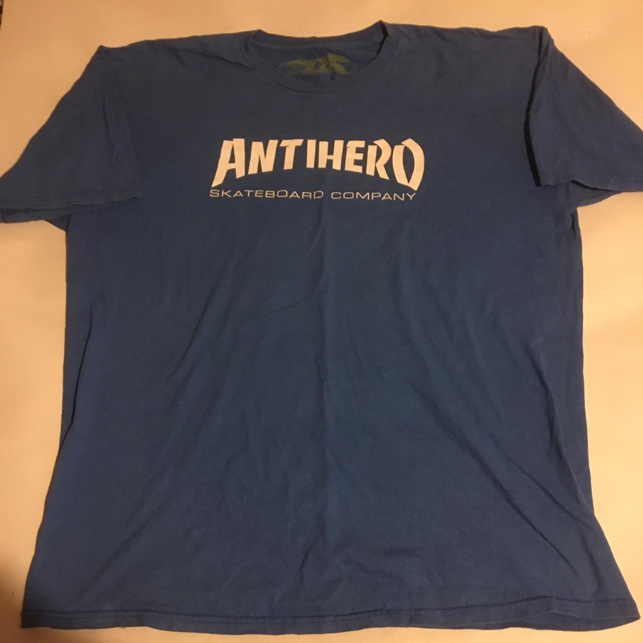 Anti hero thrasher magazine font t shirt size XL in... - Depop