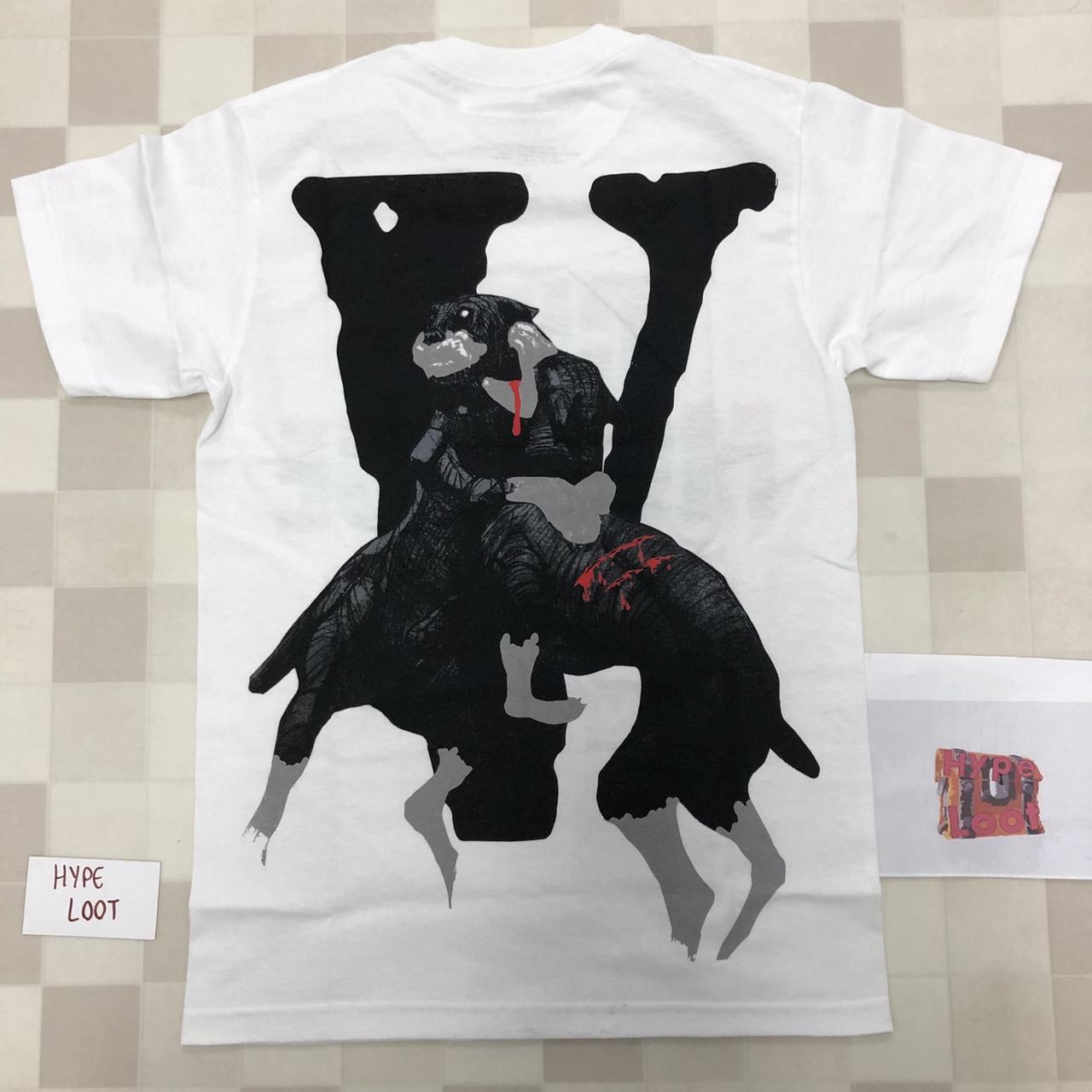 XL VLONE x CITY 2024 MORGUE DOGS TEE