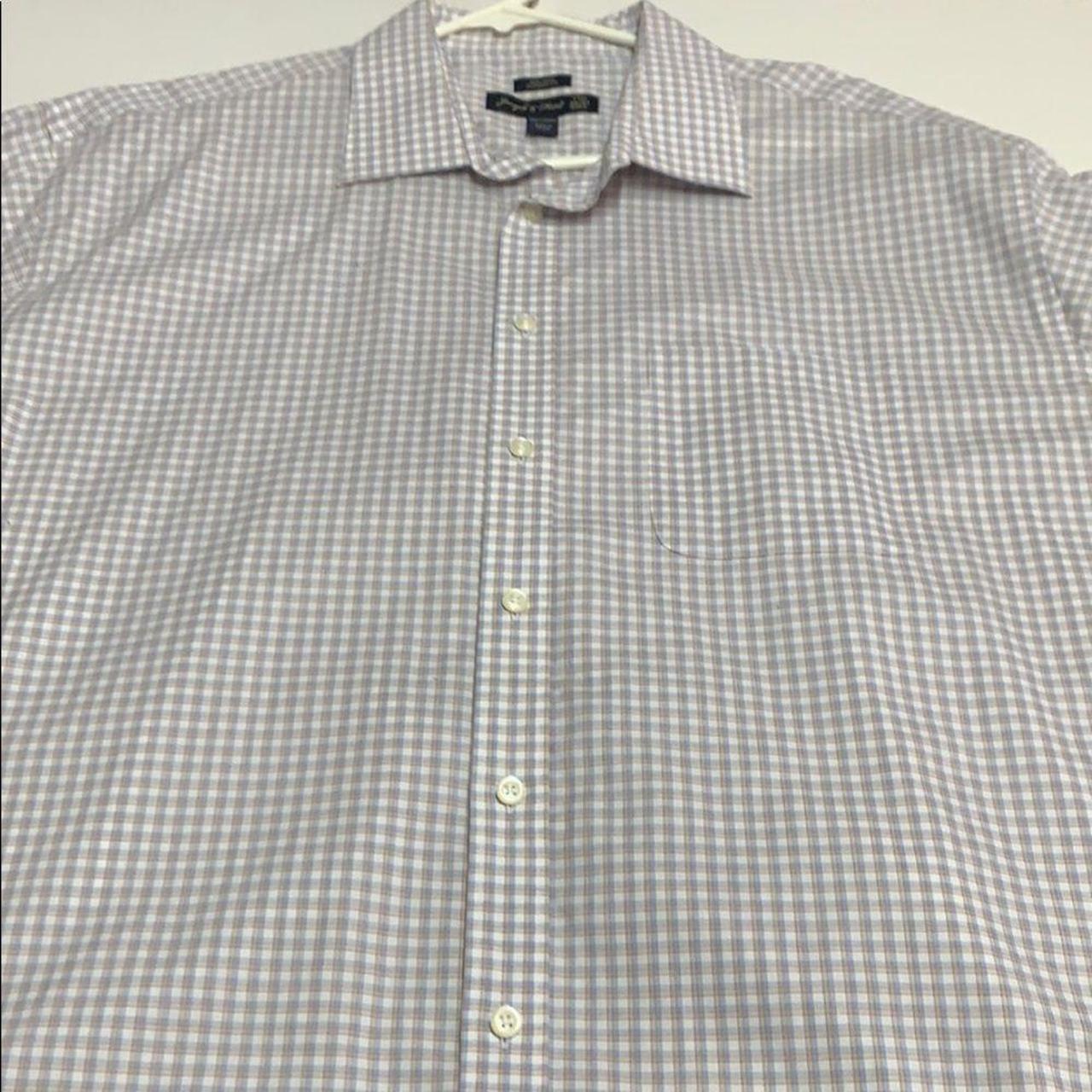 Joseph & Feiss dress shirt 17.5 36 tall - Depop