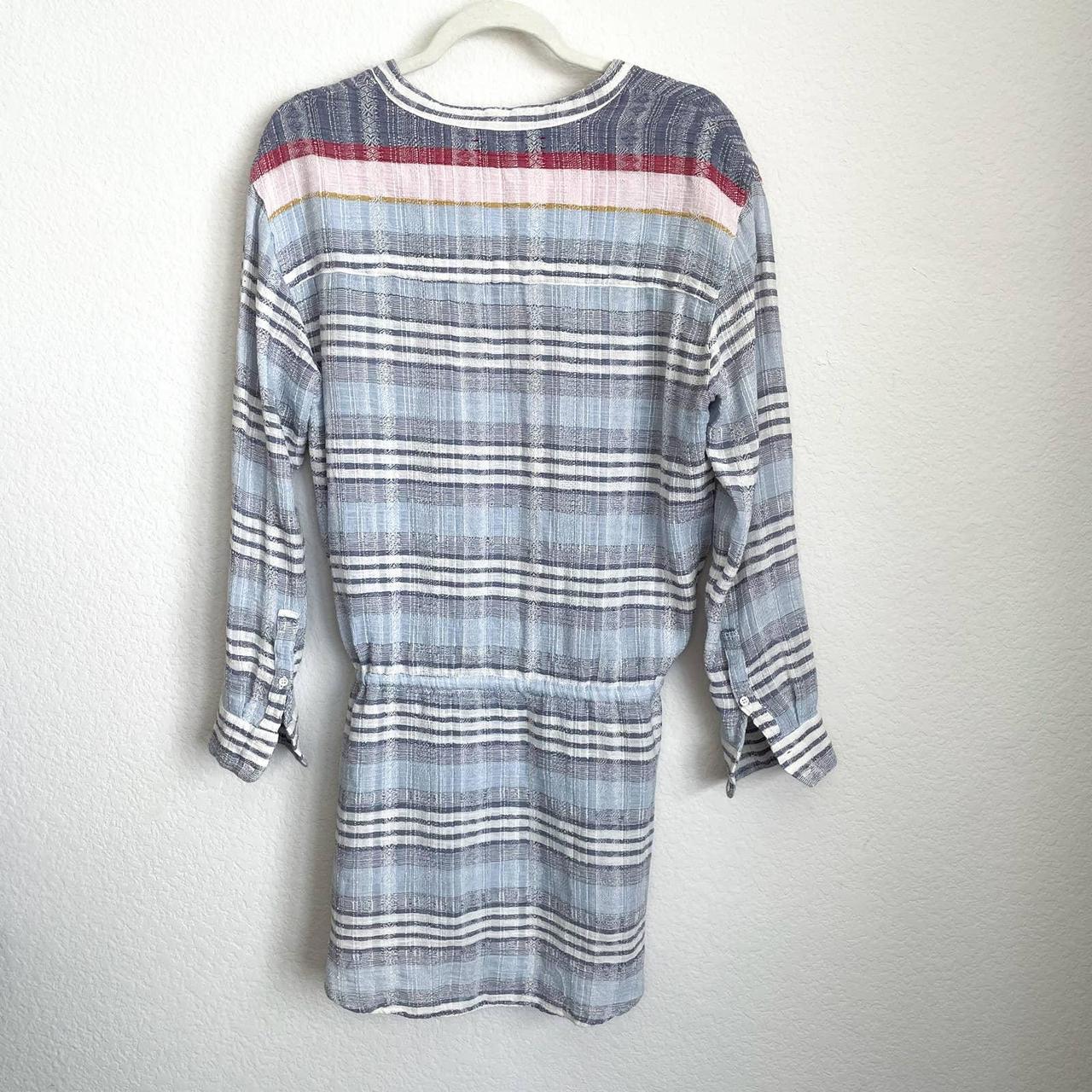 Xirena Sorento Striped Swim Cover up Mini Tunic... - Depop