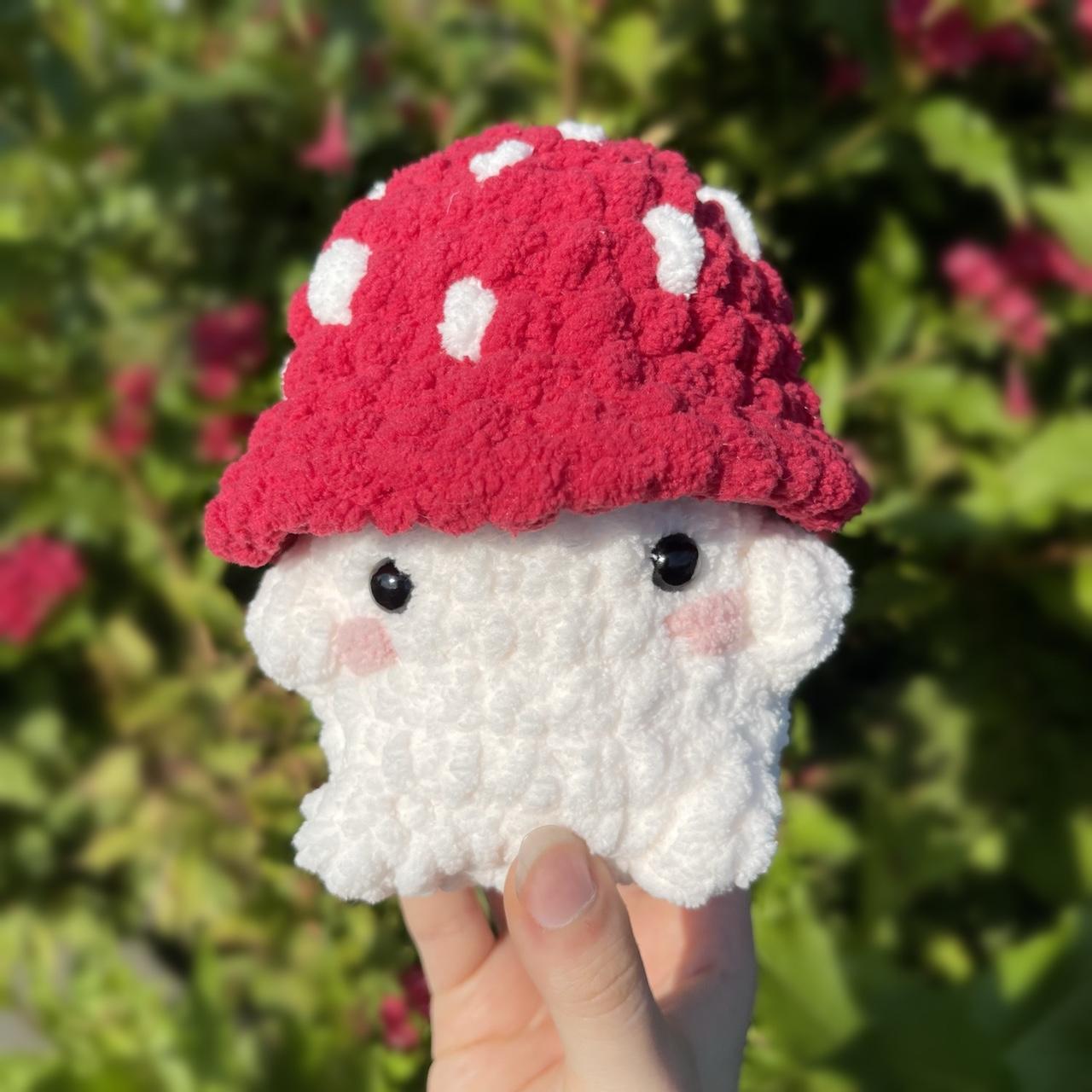 Handmade Crochet Mushroom Plushie 🍄 *Made To Order... - Depop