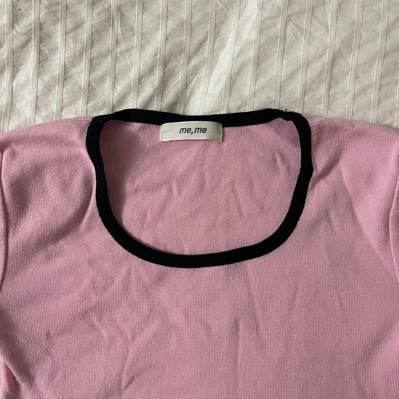Stylenanda baby pink crop top, lightly worn, not... Depop