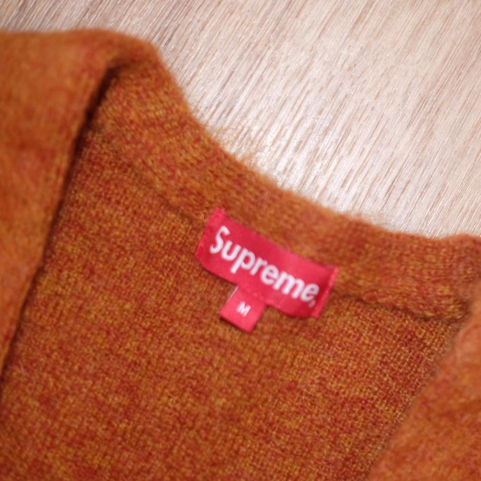 Supreme FW15 Mohair Cardigan, Size M / EU 48-50,... - Depop