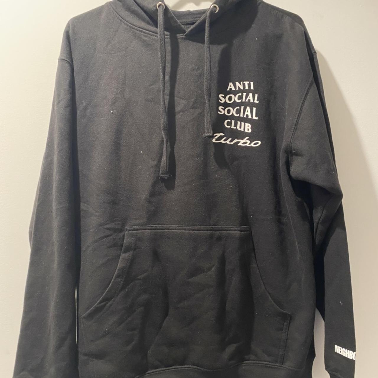 Anti social social deals club turbo hoodie