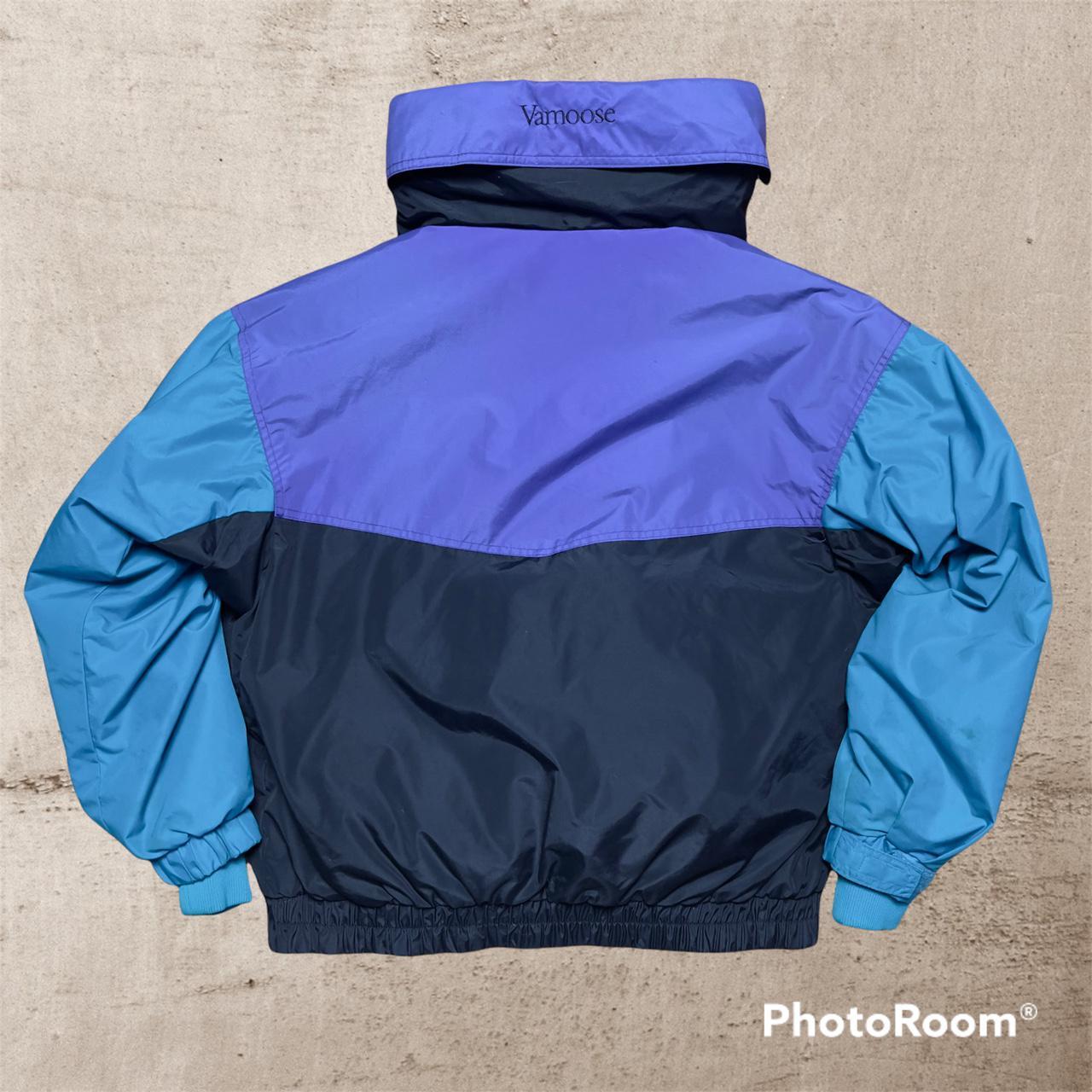 Vintage Columbia Sportswear 'Vamoose' Maroon outlet Contrast Nylon Retro Ski Jacket