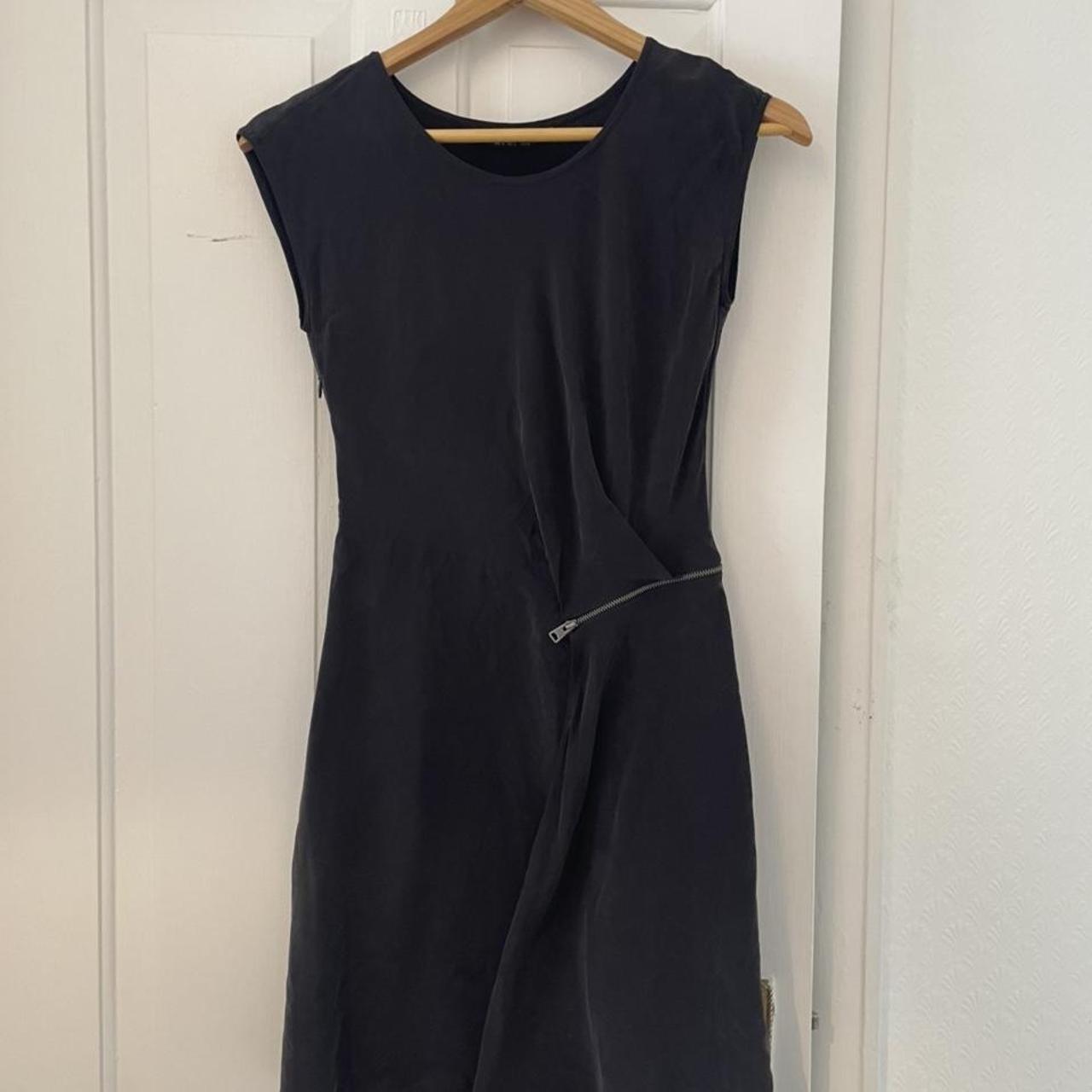 AllSaints Women's Grey Dress | Depop