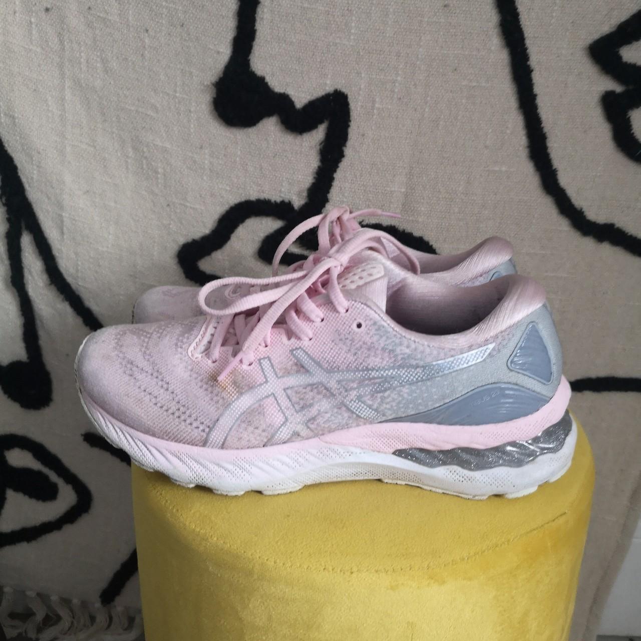 light pink asics