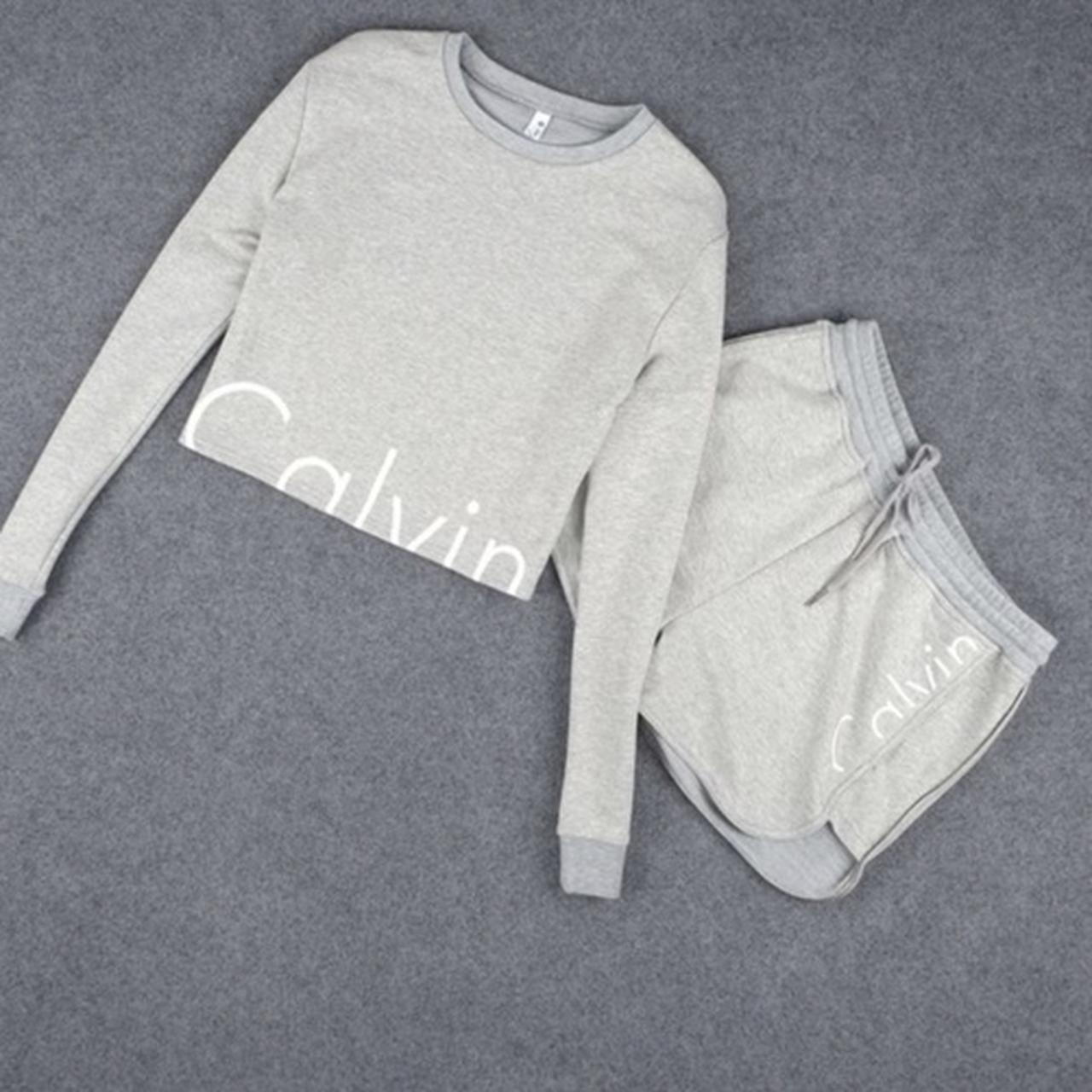 Calvin Klein lounge set women's 1 piece : sweatshirt - Depop