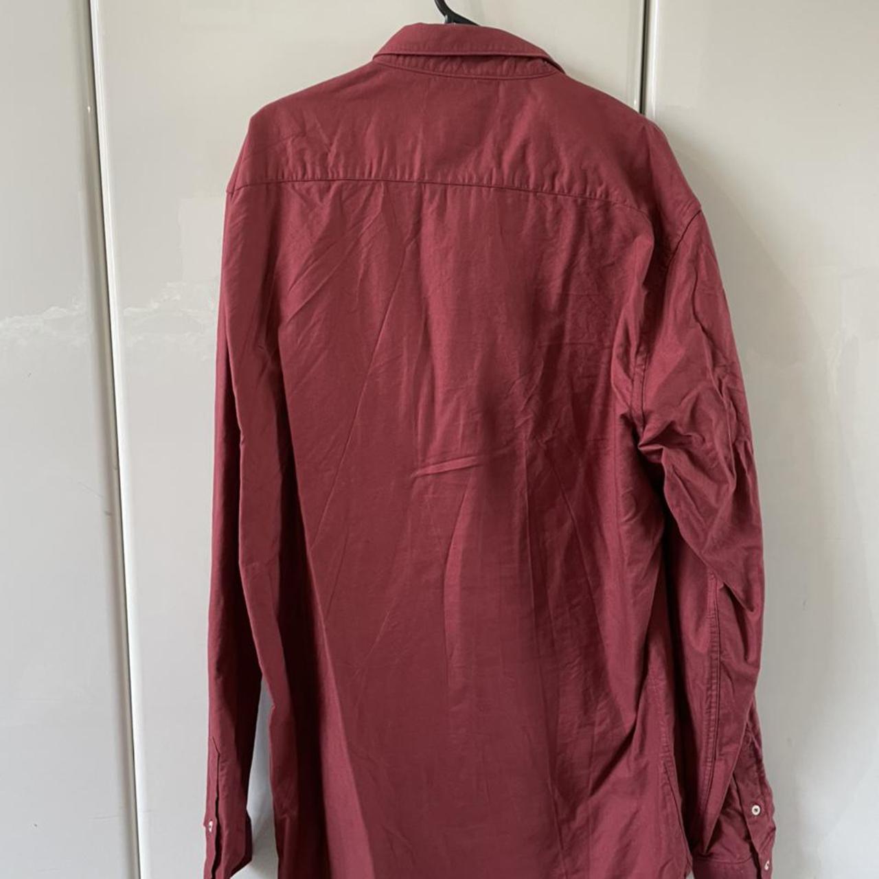 Zara Men's Red Shirt | Depop