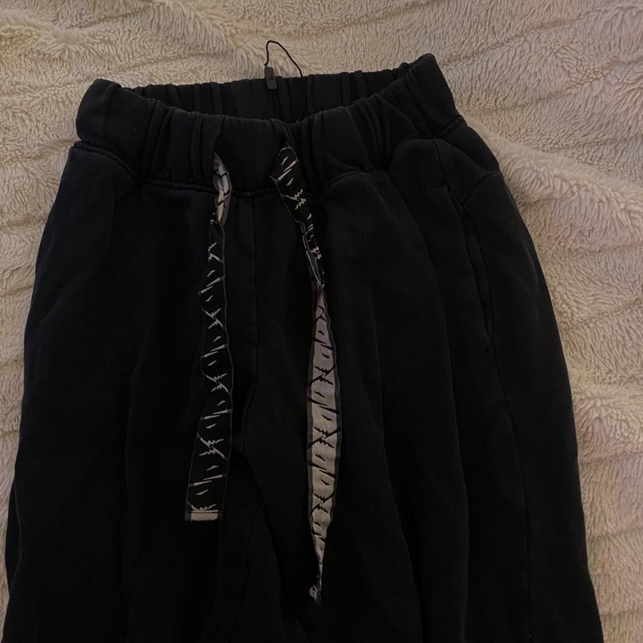 deadstock gymshark black sweatpants // worn a few... Depop