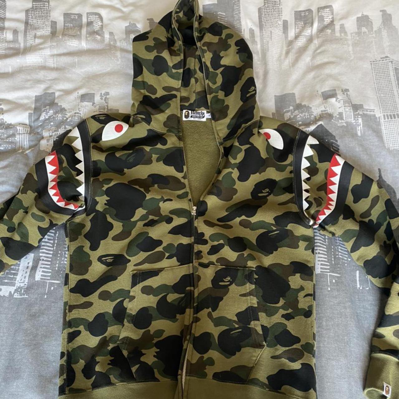 id96 down jacket bape