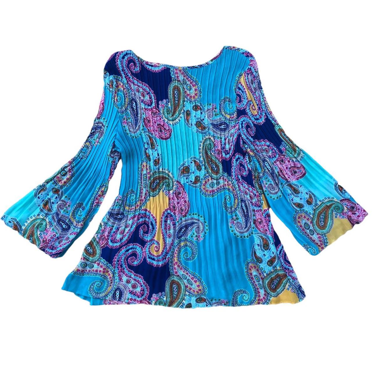 Product Image 2 - Pretty Paisley Print Tunic Top

Ribbed
