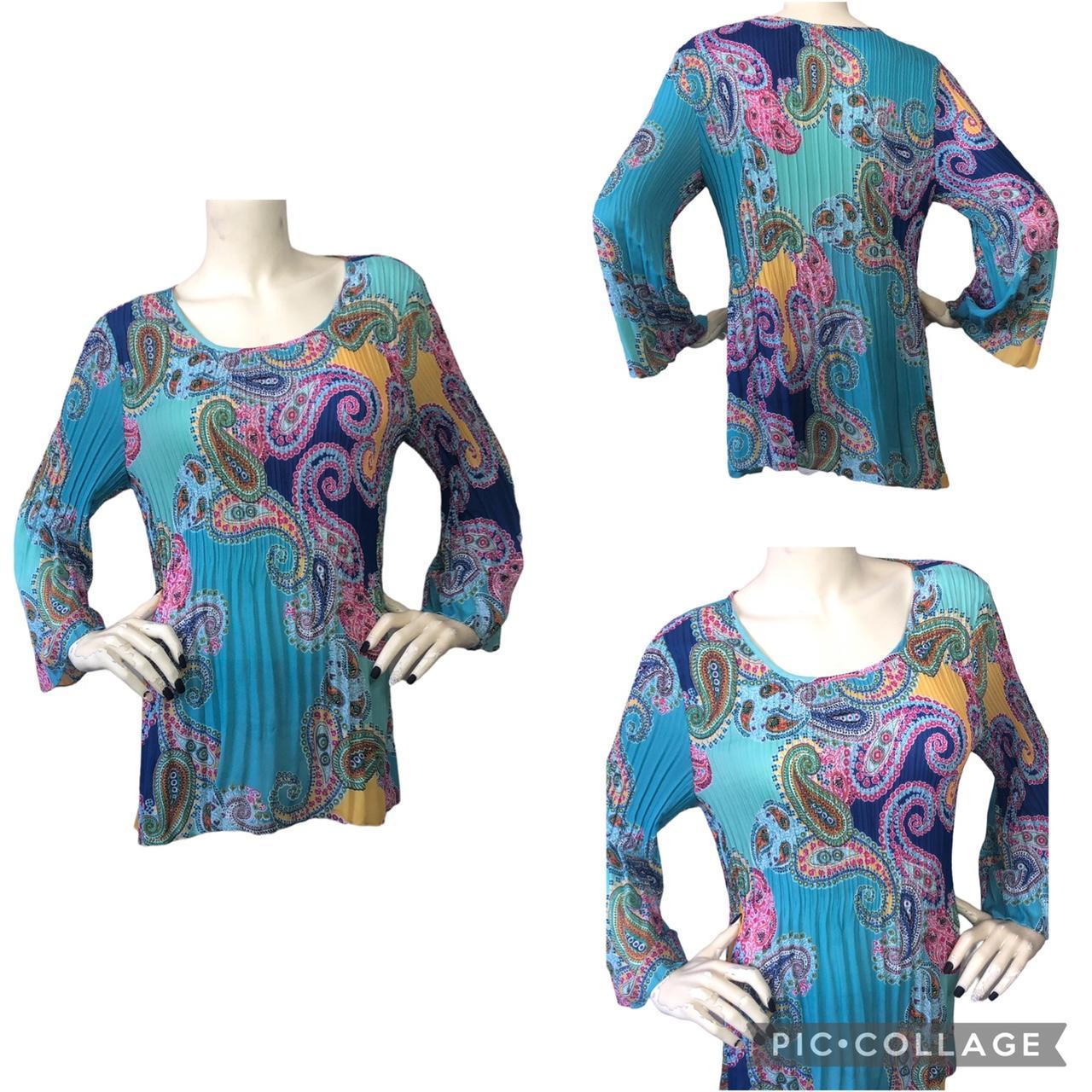 Product Image 3 - Pretty Paisley Print Tunic Top

Ribbed