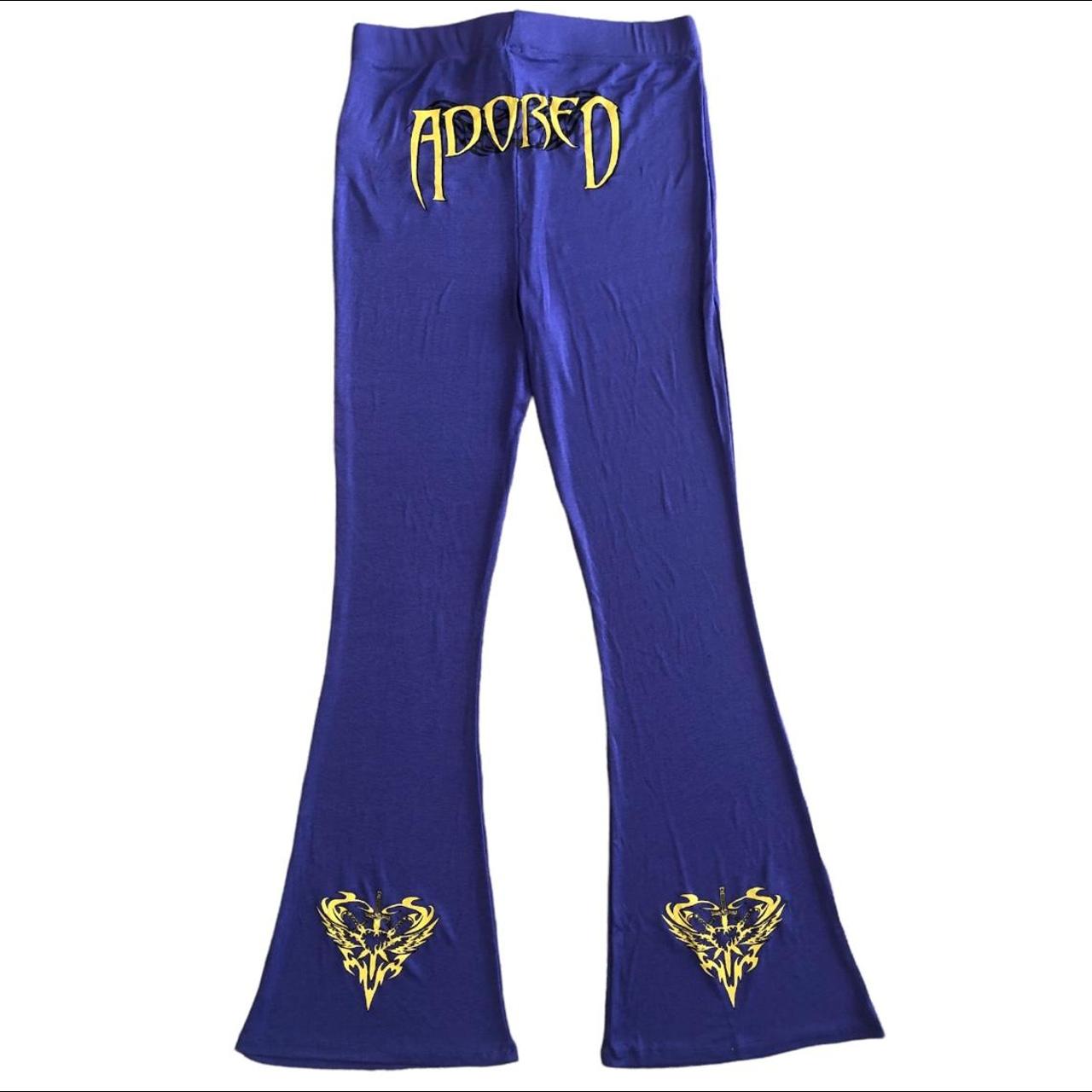 Purple Always Adored Flare Pants These exclusive... - Depop