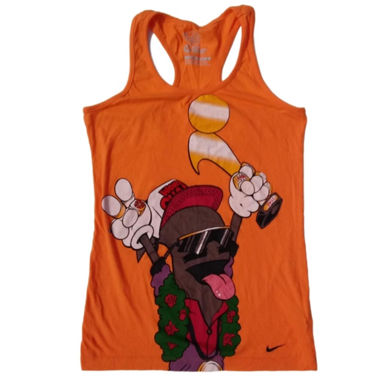 Nike Women's Orange Vests-tanks-camis