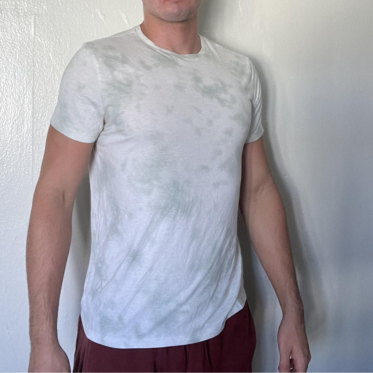 Cute white tie dye shirt Medium Depop