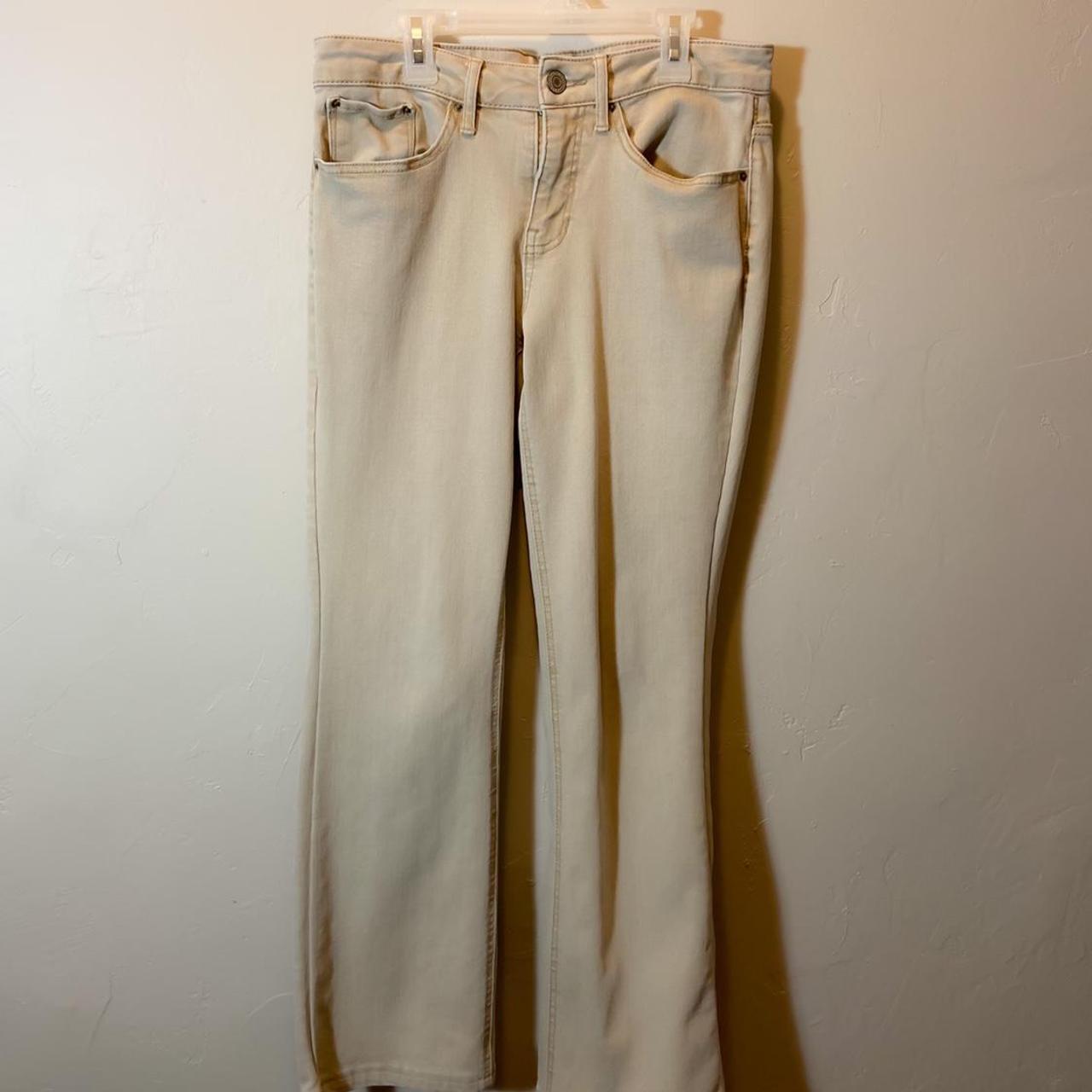 boot cut khaki jeans