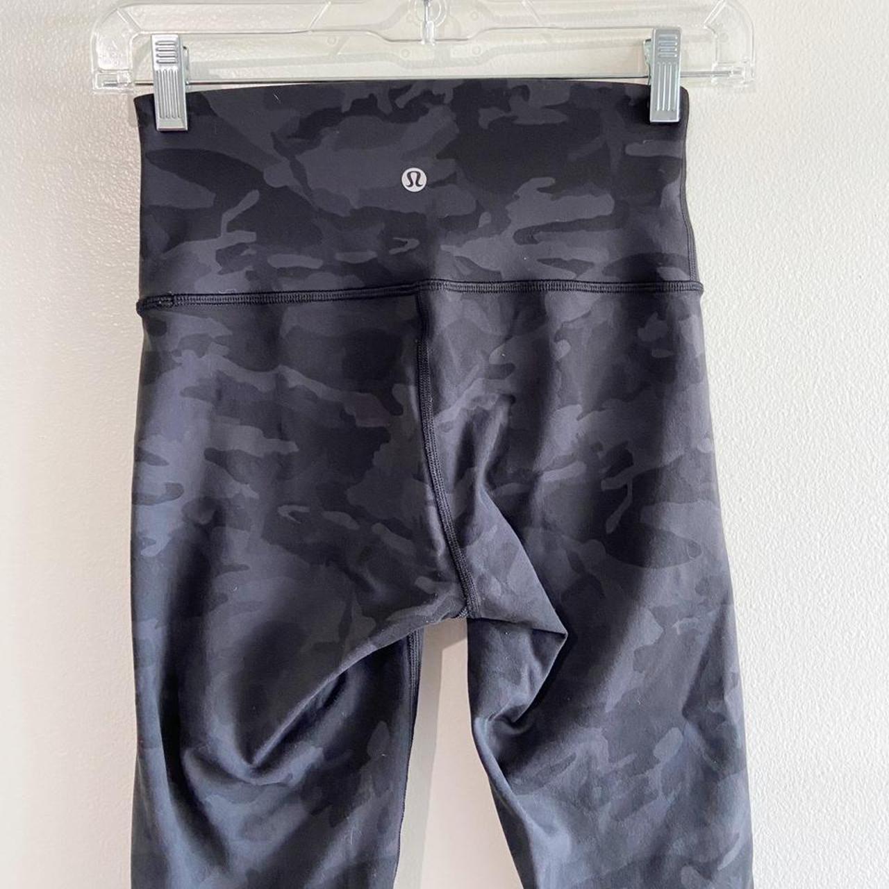 Lululemon Incognito Camo Multi Grey Wunder Under... - Depop