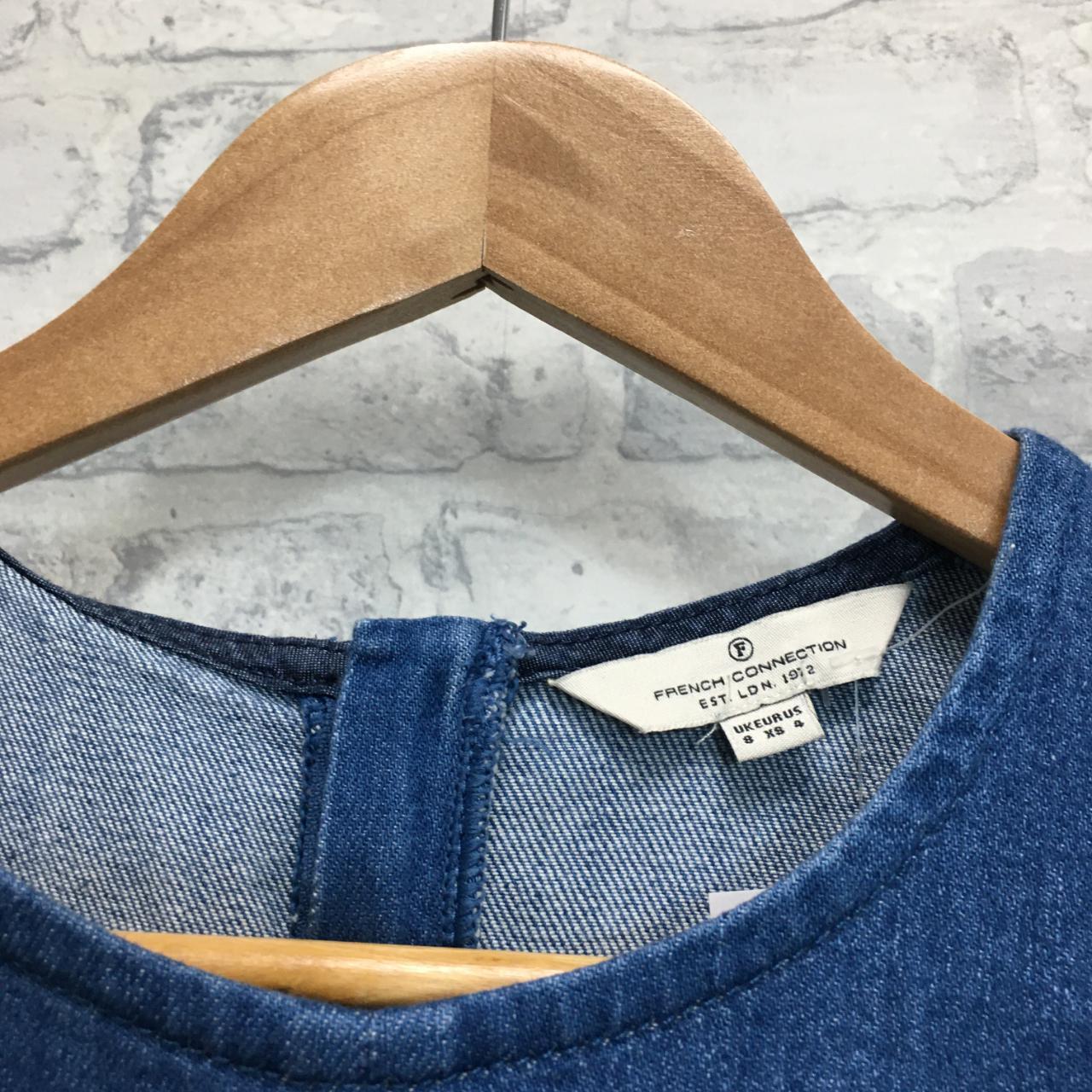 french connection denim romper