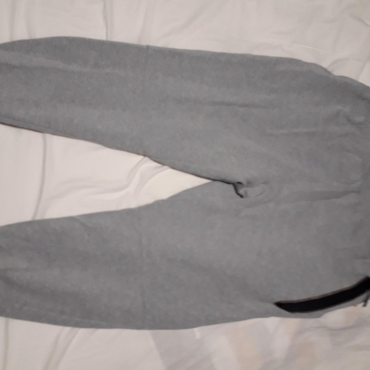 Nike Tech Fleece Track Pants - Grey - Depop