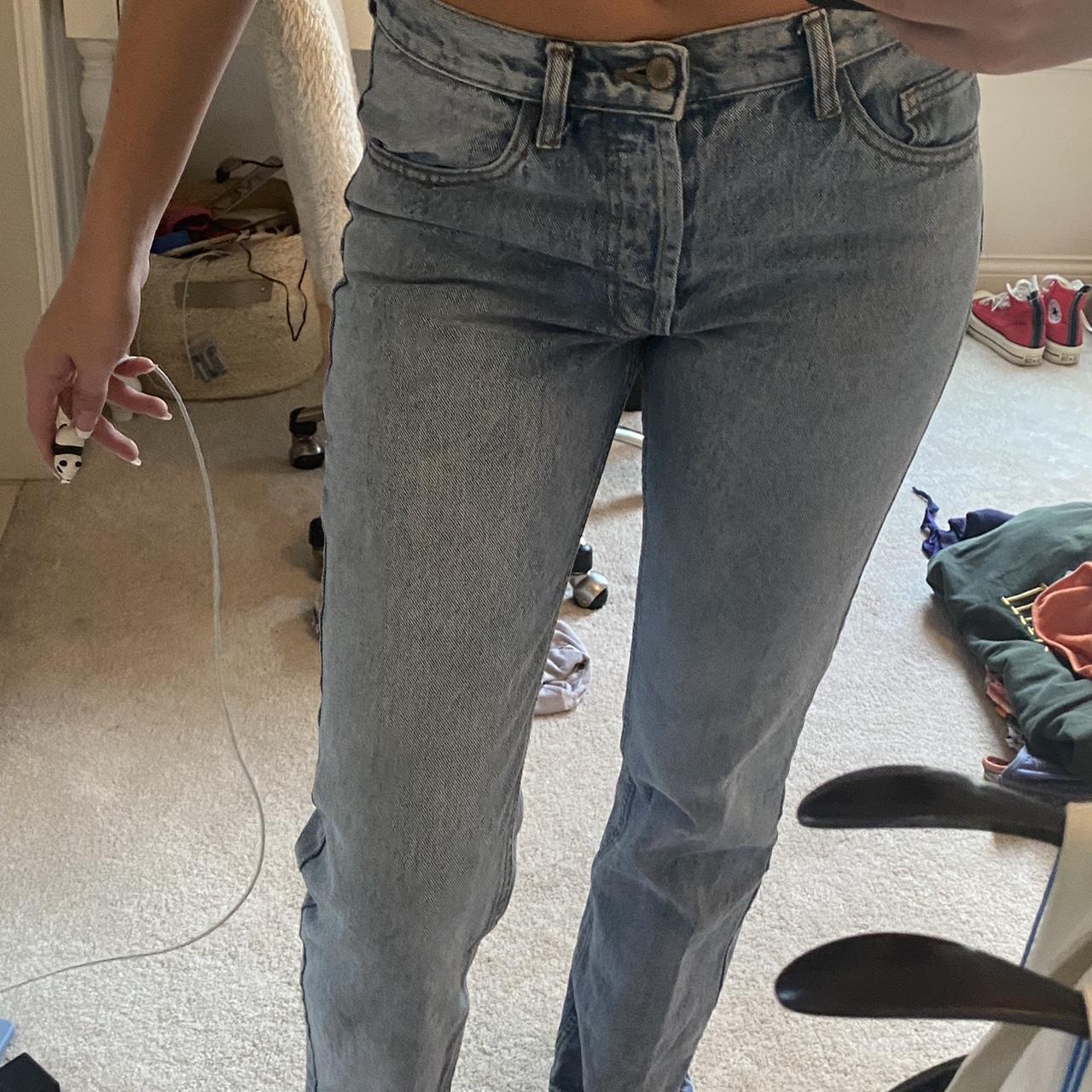 Brandy Melville jeans Size small brandymelville... Depop