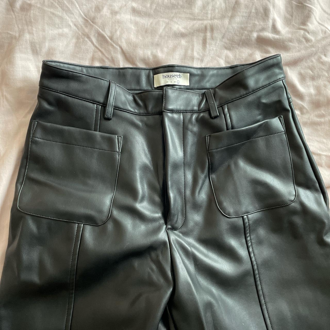 House of CB Women's Black Trousers | Depop