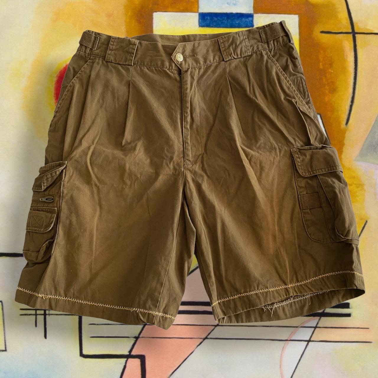 Orvis olive shorts These shorts are currently one... Depop