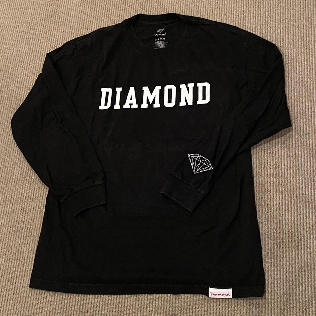 Diamond Supply Co. Men's Black and White T-shirt