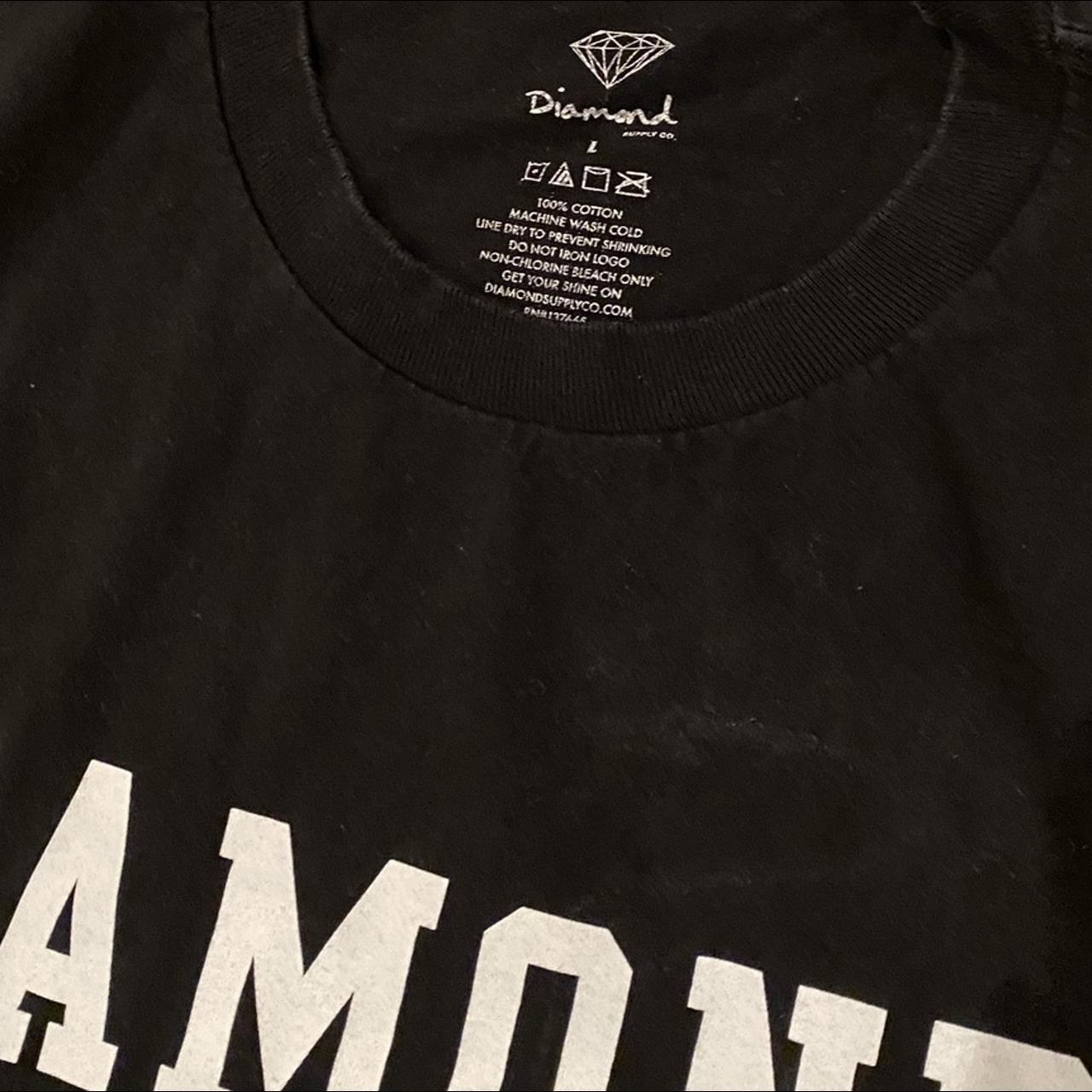 Diamond Supply Co. Men's Black and White T-shirt (2)
