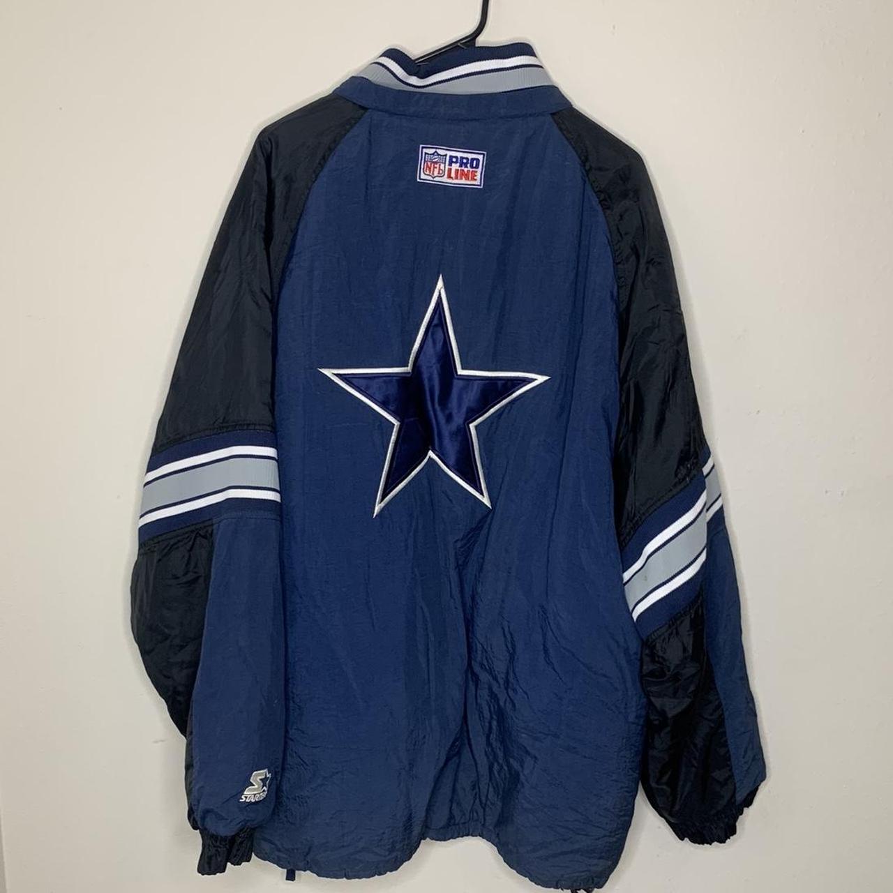 Vintage Dallas Cowboys NFL Pro Line Starter Jacket.... - Depop