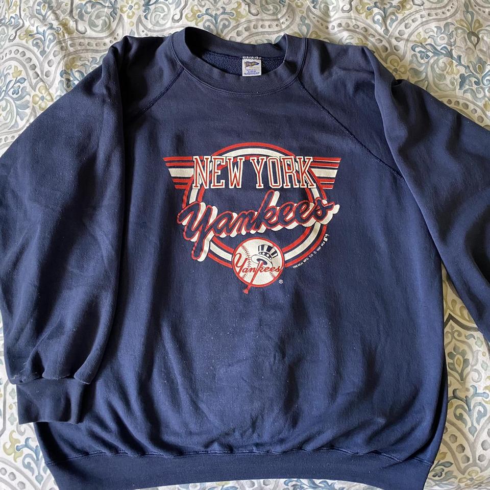 Vintage yankees crewneck hotsell