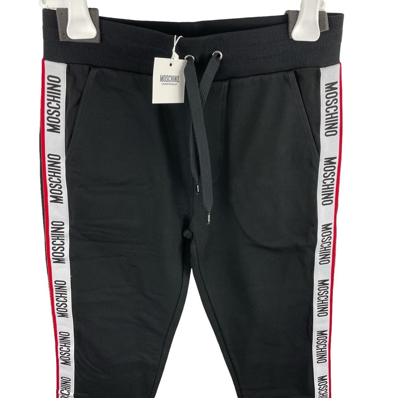 Moschino tape joggers discount grey