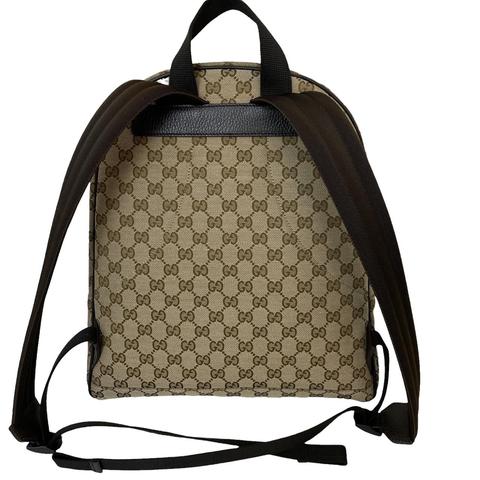 Gucci backpack with sale green and red straps