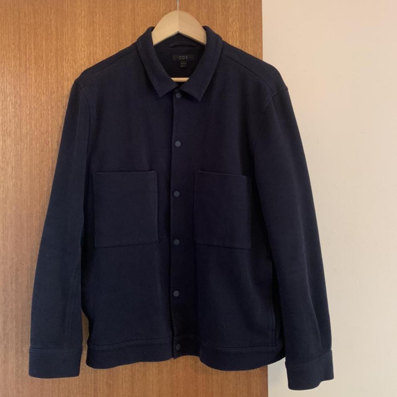 Cos cotton twill sale shirt jacket