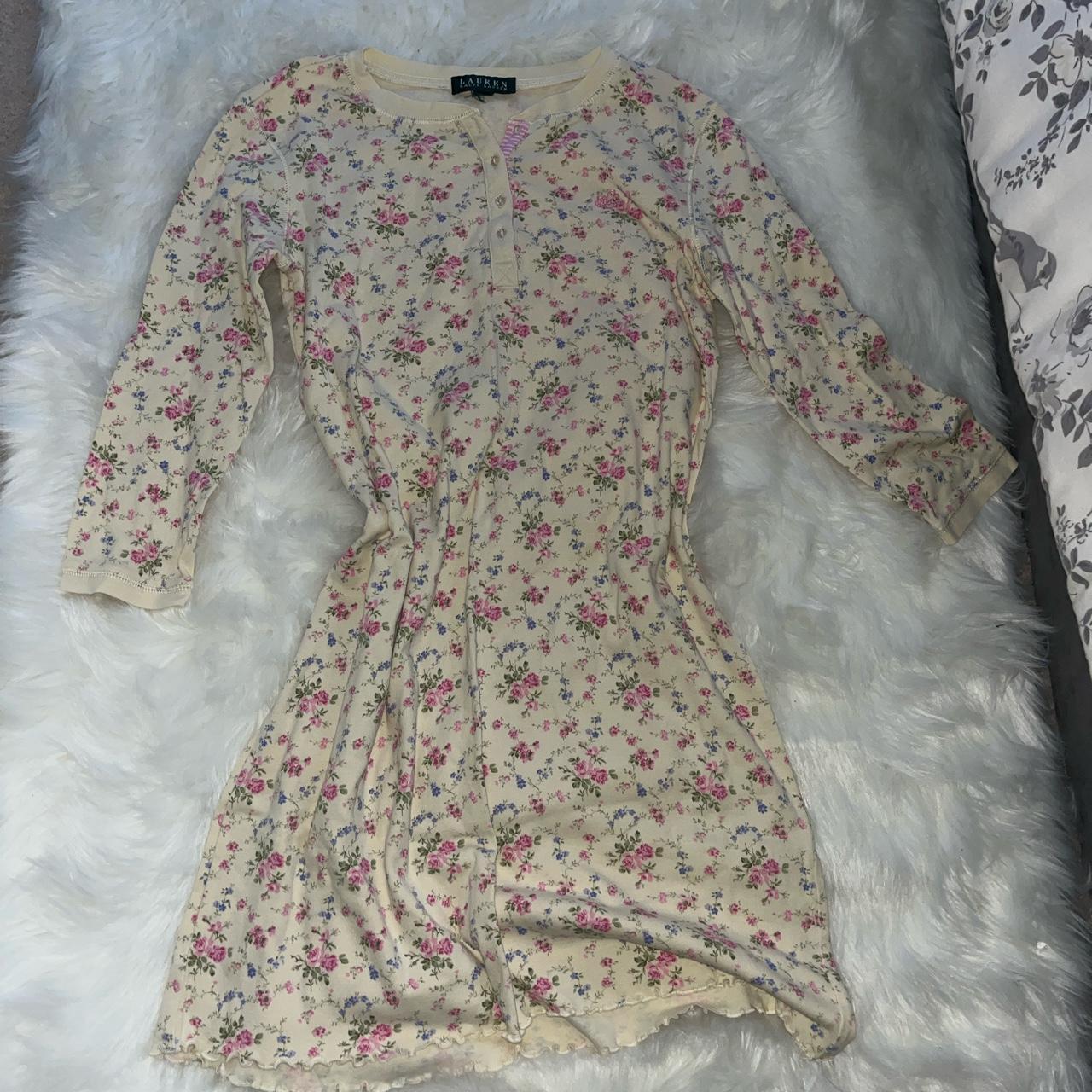 vintage Ralph Lauren dress / nightgown size... - Depop