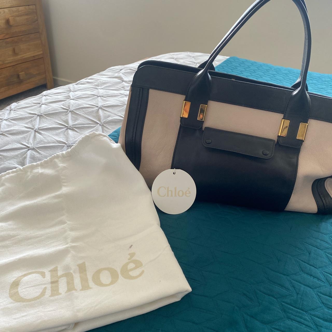 AUTHENTIC CHLOE HANDBAG REAL CHLOE BAG WITH... - Depop