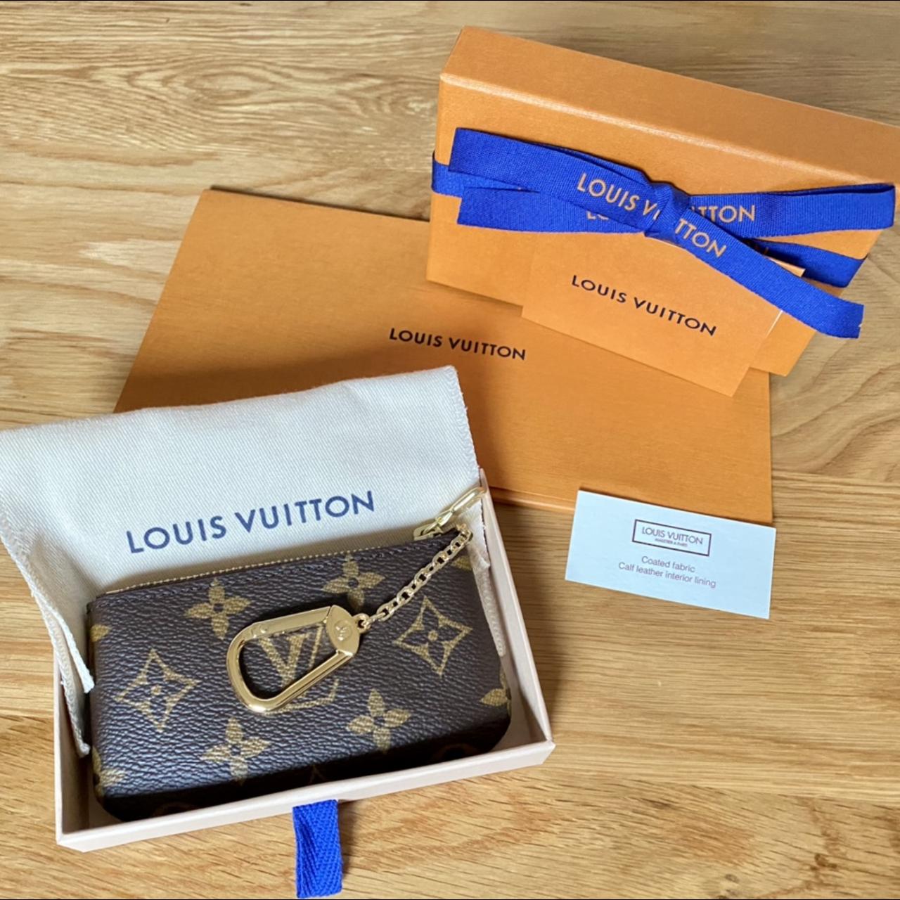 Monogram sold!!!! Louis Vuitton small luggage tag , - Depop