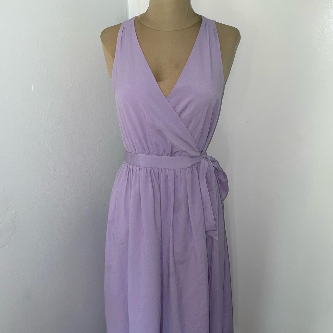 Banana republic hot sale lavender dress